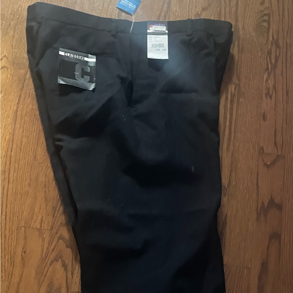 Claiborne Black Dress Pants Classic Straight-Leg